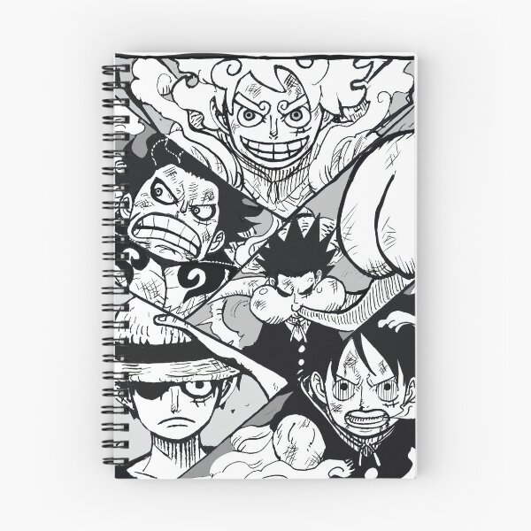 Item preview, Evolution of Luffy designed and sold by katekrystal.