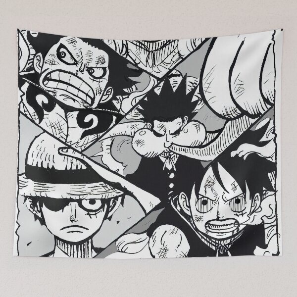 Item preview, Evolution of Luffy designed and sold by katekrystal.