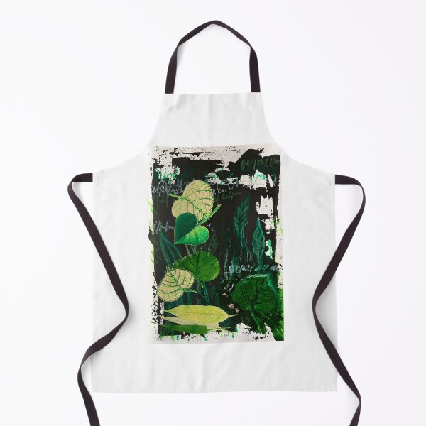 Item preview, Green Mixed Media Artwork with Abstract and Natural Elements designed and sold by Wolf & co..