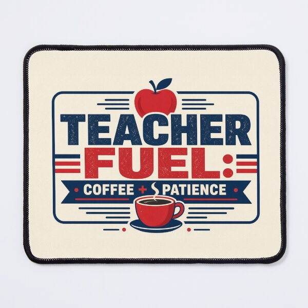 Item preview, Teacher Fuel Coffee Plus Patience Soft Humor Tee designed and sold by GSideArtStore.