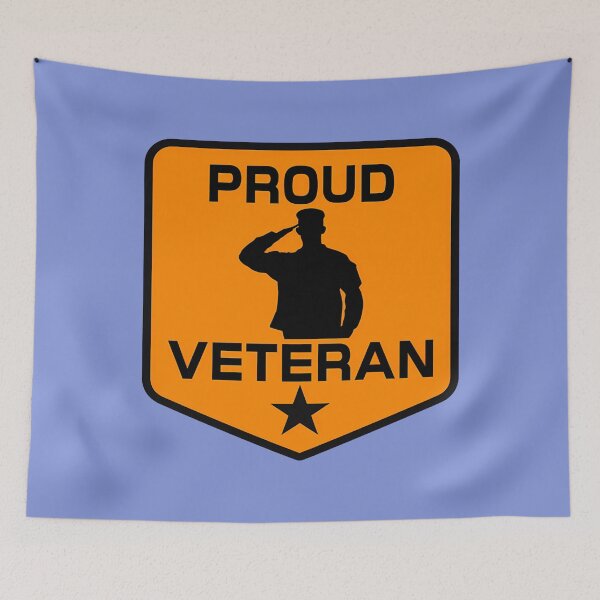 Item preview, Proud Veteran designed and sold by MatildeBrisson.