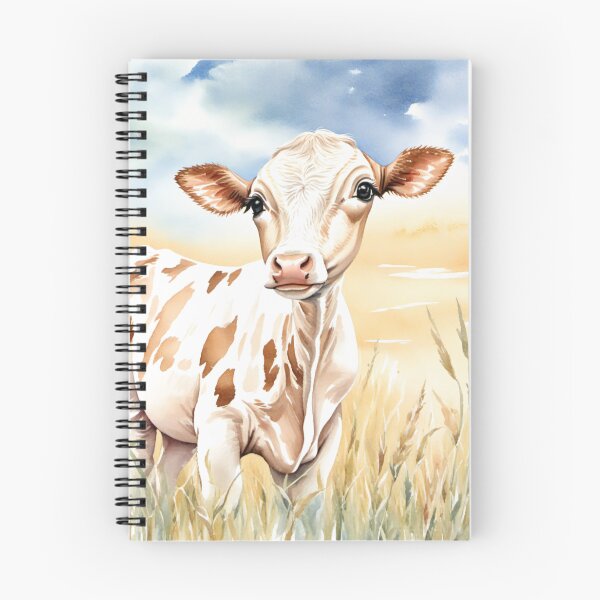 Artikelvorschau, Niedliches Aquarell Fleckenkalb im Wiesengras entworfen und verkauft von Hackl20.