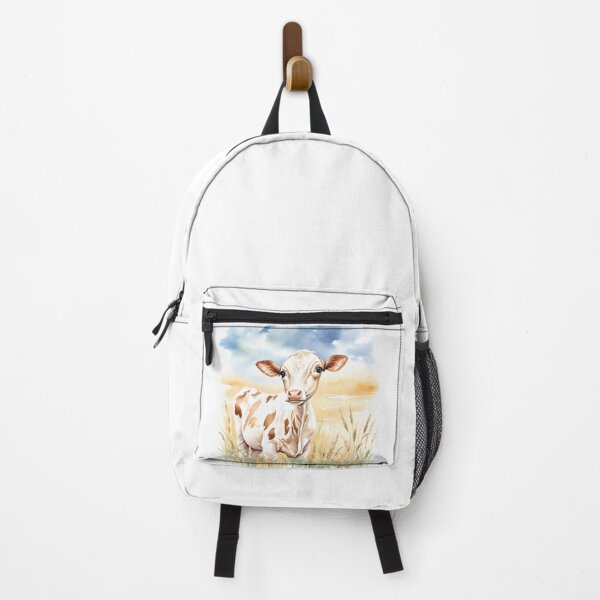 Item preview, Cute Watercolor Calf in Meadow Grass designed and sold by Hackl20.