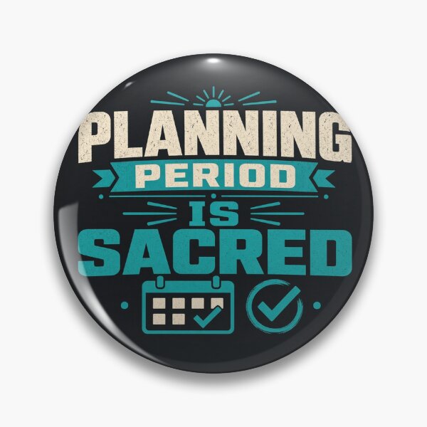 Item preview, Planning Period Is Sacred Teacher Life Tee designed and sold by GSideArtStore.
