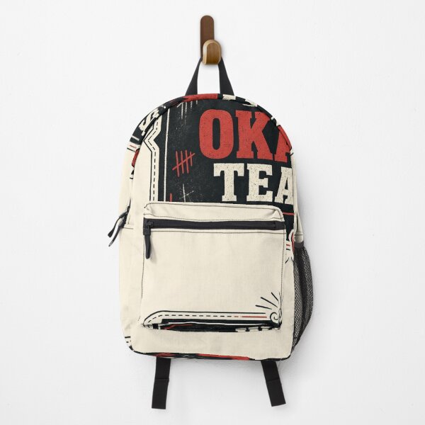 Item preview, Worlds Okayest Teacher Soft Humor Tee designed and sold by GSideArtStore.
