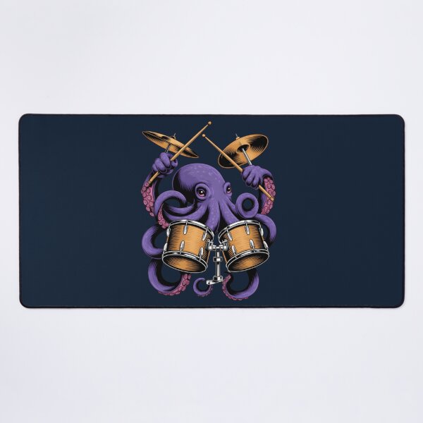 Item preview, Rockin’ Octopus Drummer – Funky Music Lover designed and sold by ZyxDes.