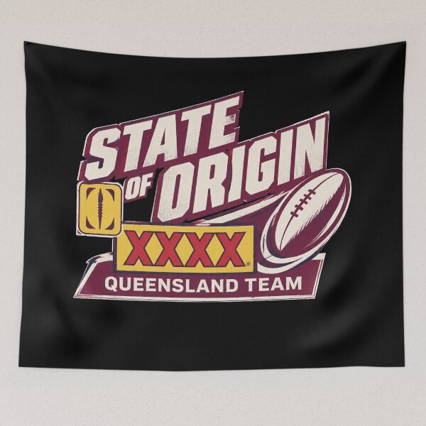 Item preview, State Of Origin Queensland designed and sold by FieldsnancyArts.