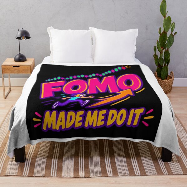 Item preview, FOMO Made Me Do It Trading Humor designed and sold by AuricFlow.