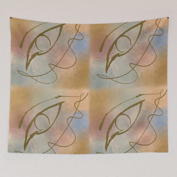 Item preview, Abstract Eye Line Art designed and sold by IO Soul Spaces.