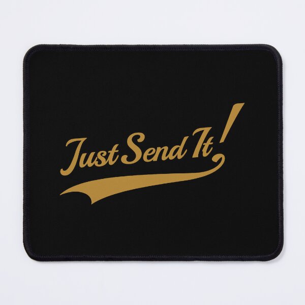 Item preview, Just Send It - Vintage Action & Sports Quote designed and sold by NO BEAVER NO PUNK.
