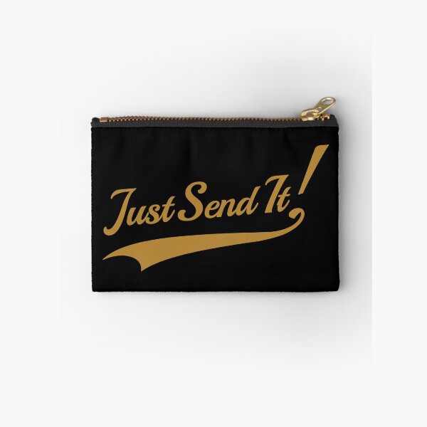 Item preview, Just Send It - Vintage Action & Sports Quote designed and sold by NO BEAVER NO PUNK.