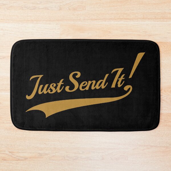 Item preview, Just Send It - Vintage Action & Sports Quote designed and sold by NO BEAVER NO PUNK.