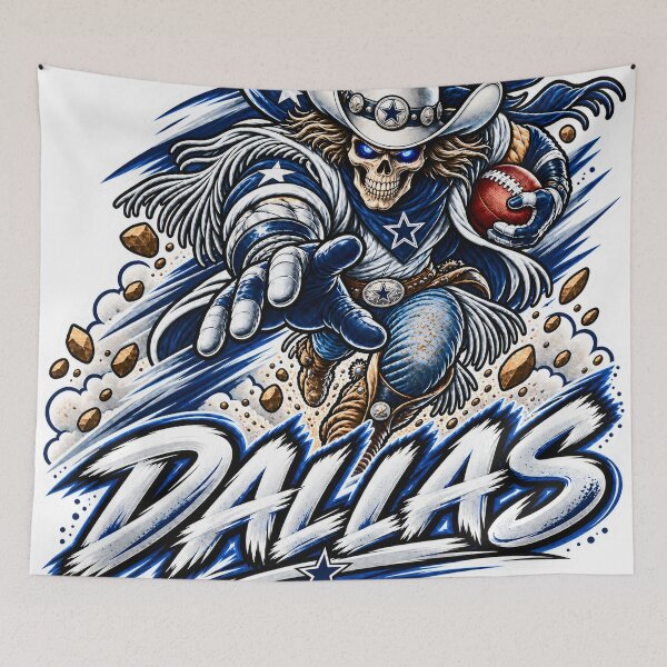 Item preview, Dallas Cowboy Football Skeleton designed and sold by Kikostas.