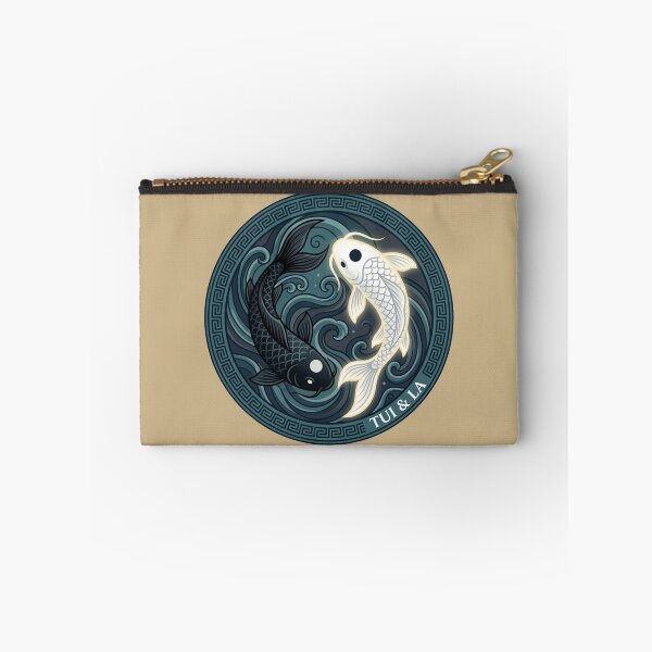 Item preview, Tui and La Moon Ocean Koi Fish Yin Yang Art designed and sold by Fine-Arts-Lab.