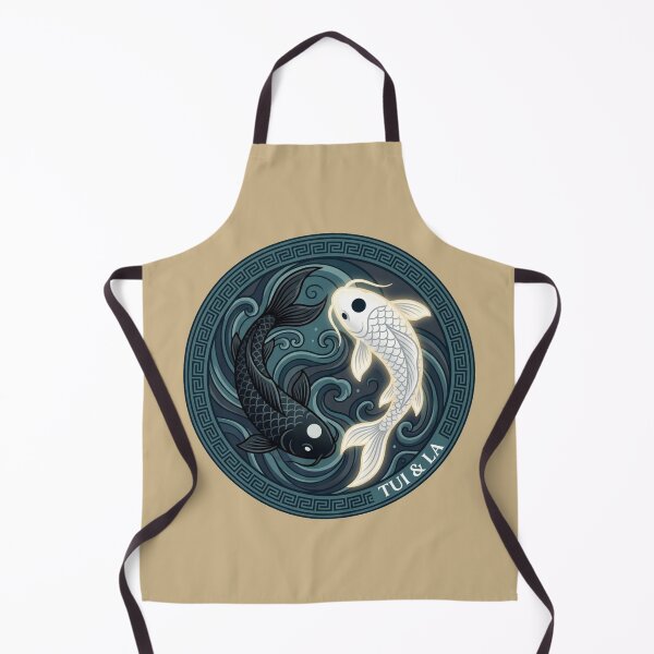 Item preview, Tui and La Moon Ocean Koi Fish Yin Yang Art designed and sold by Fine-Arts-Lab.