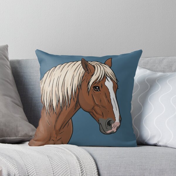 Item preview, The head of the Abtenauer horse with a chestnut coat designed and sold by Cheval-de-coeur.