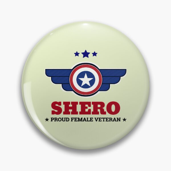 Item preview, Shero Proud Female Veteran  designed and sold by MatildeBrisson.