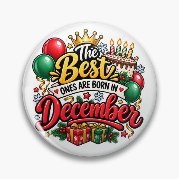 Artikelvorschau, Geburtstag im Dezember entworfen und verkauft von AW_Designs.
