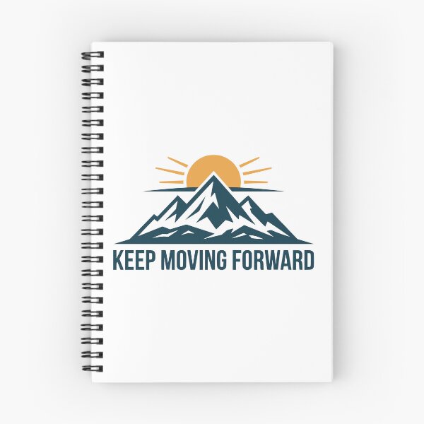 Item preview, Keep Moving Forward Mountain Sunrise designed and sold by Flamocha.