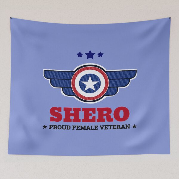 Item preview, Shero Proud Female Veteran  designed and sold by MatildeBrisson.