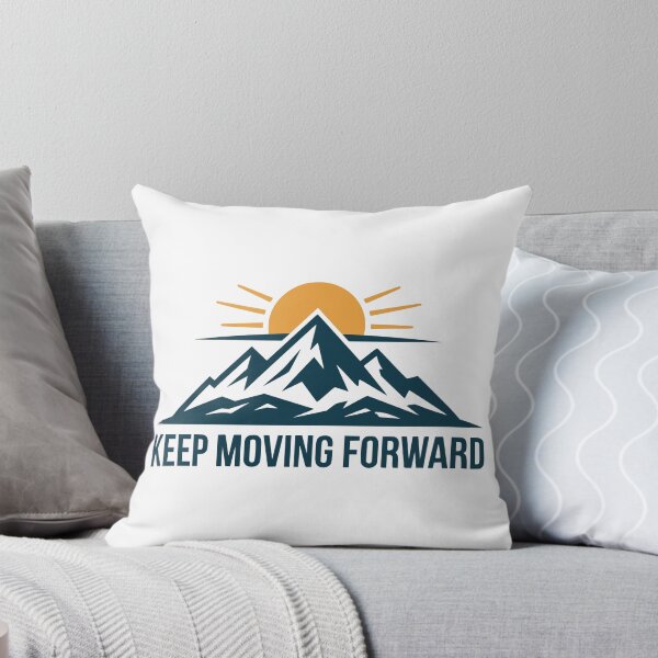 Item preview, Keep Moving Forward Mountain Sunrise designed and sold by Flamocha.