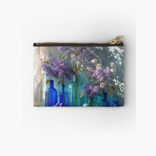 Item preview, Sunlit Lilacs in Cobalt designed and sold by andreisky.