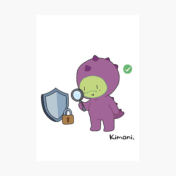 Item preview, Sticker - Crocodile information security analyst  designed and sold by Kimani_4rt.