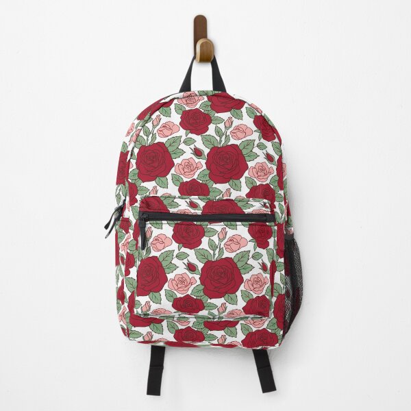 Item preview, Classic Red and Pink Rose Garden Pattern designed and sold by AIG - Andrei Ilie Graphics.