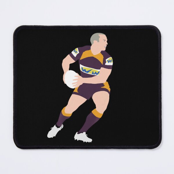 Item preview, Rugby Player Queensland designed and sold by FieldsnancyArts.