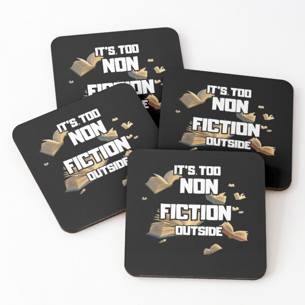 Item preview, It's too non-fiction outside. designed and sold by zingbing.