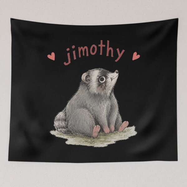 Item preview, Jimothy Cute Raccoon designed and sold by AvaLawley.
