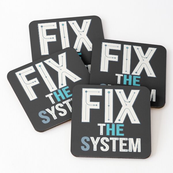 Item preview, Fix the System Troubleshooting Maintenance Engineering designed and sold by Amr Darwish Graphic designer.