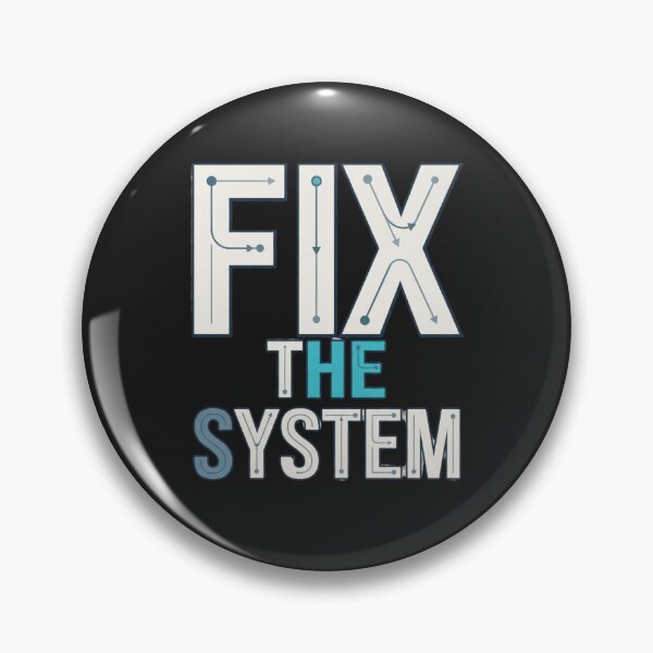 Item preview, Fix the System Troubleshooting Maintenance Engineering designed and sold by Amr Darwish Graphic designer.