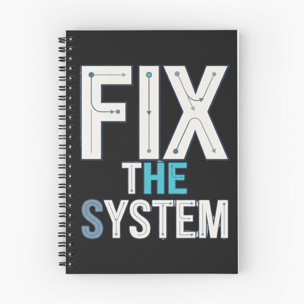 Item preview, Fix the System Troubleshooting Maintenance Engineering designed and sold by Amr Darwish Graphic designer.