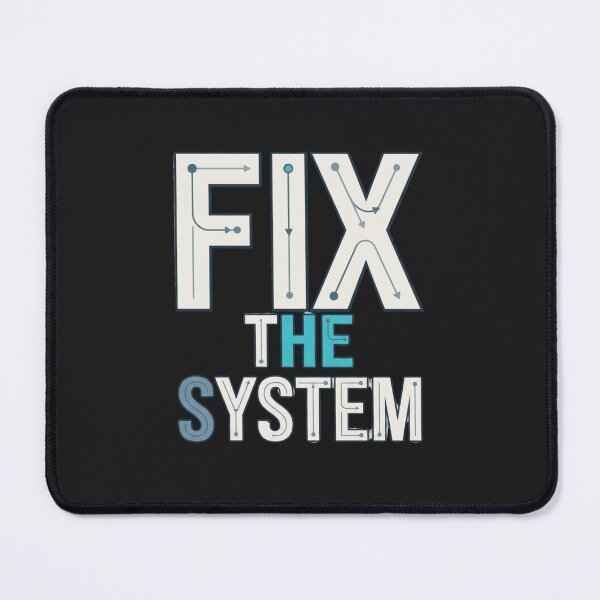 Item preview, Fix the System Troubleshooting Maintenance Engineering designed and sold by Amr Darwish Graphic designer.