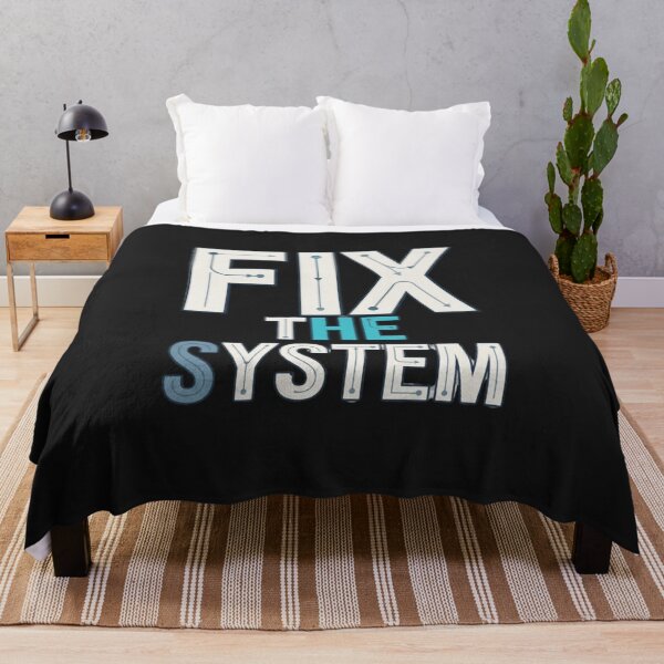 Item preview, Fix the System Troubleshooting Maintenance Engineering designed and sold by Amr Darwish Graphic designer.