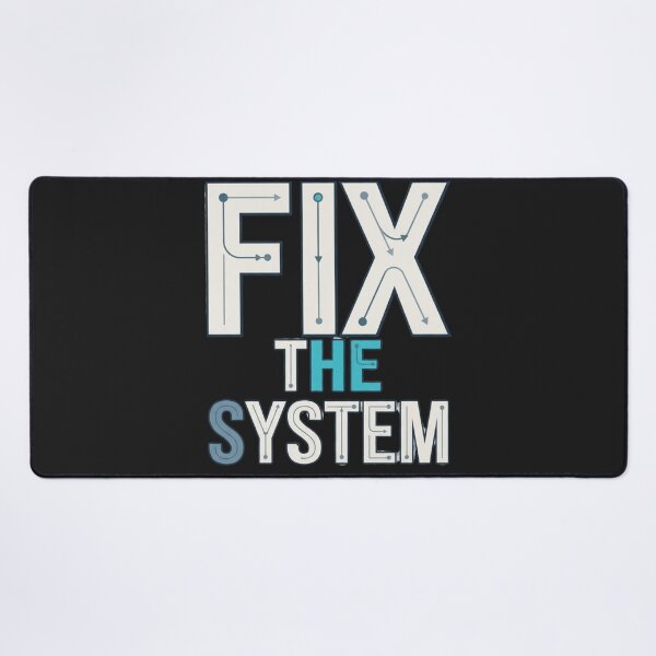 Item preview, Fix the System Troubleshooting Maintenance Engineering designed and sold by Amr Darwish Graphic designer.