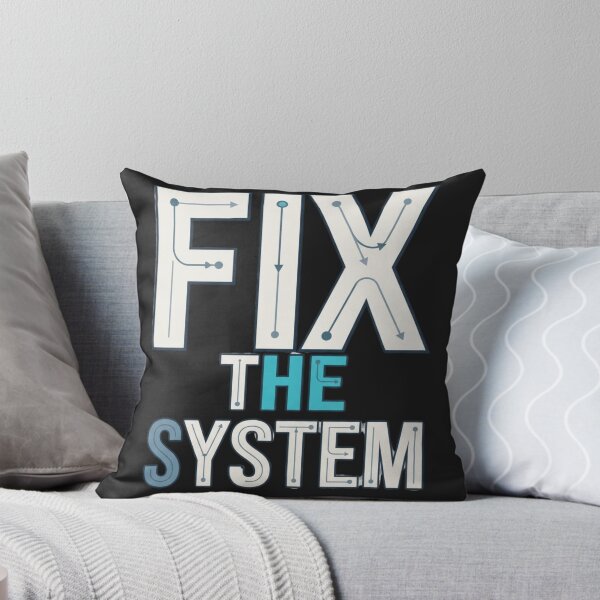 Item preview, Fix the System Troubleshooting Maintenance Engineering designed and sold by Amr Darwish Graphic designer.