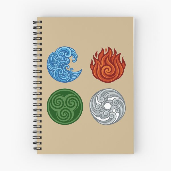 Item preview, Four Elements Symbols Water Fire Earth Air Art designed and sold by Fine-Arts-Lab.