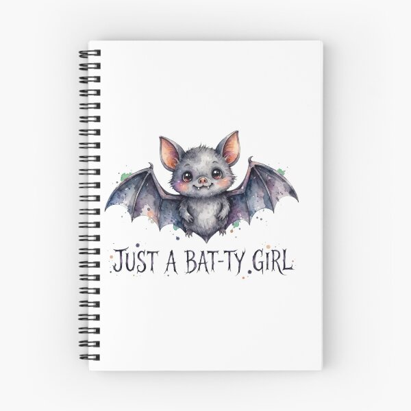 Item preview, Just A Bat-ty Girl – Cute Bat Halloween Watercolor designed and sold by ZyVoAli.