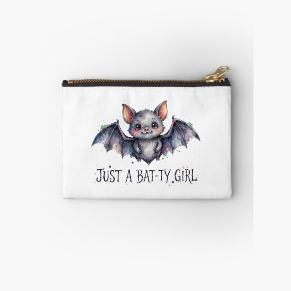Item preview, Just A Bat-ty Girl – Cute Bat Halloween Watercolor designed and sold by ZyVoAli.