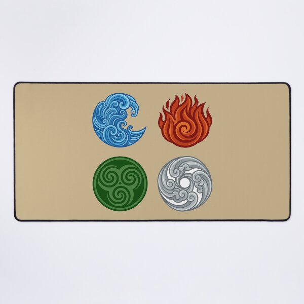 Item preview, Four Elements Symbols Water Fire Earth Air Art designed and sold by Fine-Arts-Lab.