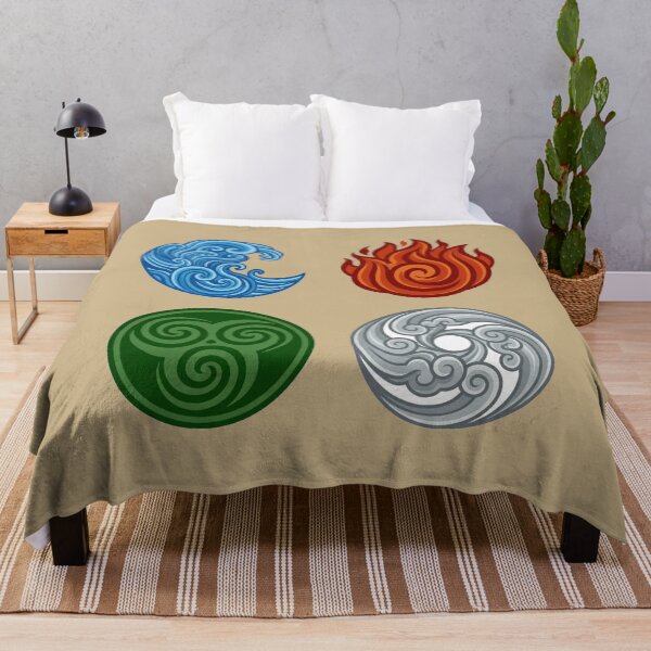 Item preview, Four Elements Symbols Water Fire Earth Air Art designed and sold by Fine-Arts-Lab.