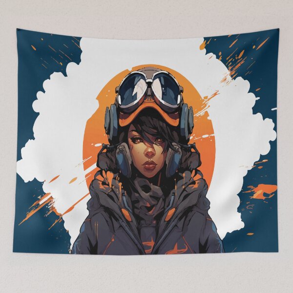 Item preview, Airplane Pilot Girl designed and sold by RichardRags.
