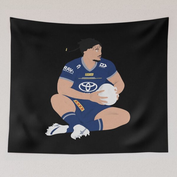 Item preview, Jeremiah Nanai Rugby League designed and sold by FieldsnancyArts.