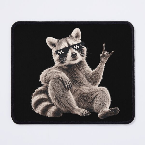 Item preview, Raccoon Thug Life designed and sold by AvaLawley.
