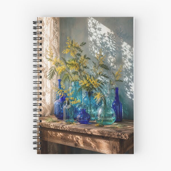 Item preview, Golden Mimosa in Cobalt designed and sold by andreisky.