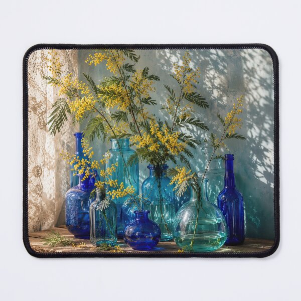 Item preview, Golden Mimosa in Cobalt designed and sold by andreisky.