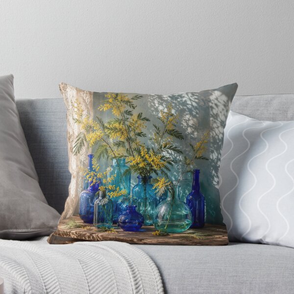 Item preview, Golden Mimosa in Cobalt designed and sold by andreisky.