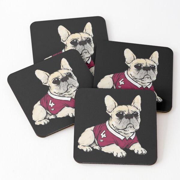 Item preview, French Bulldog Maroons designed and sold by FieldsnancyArts.